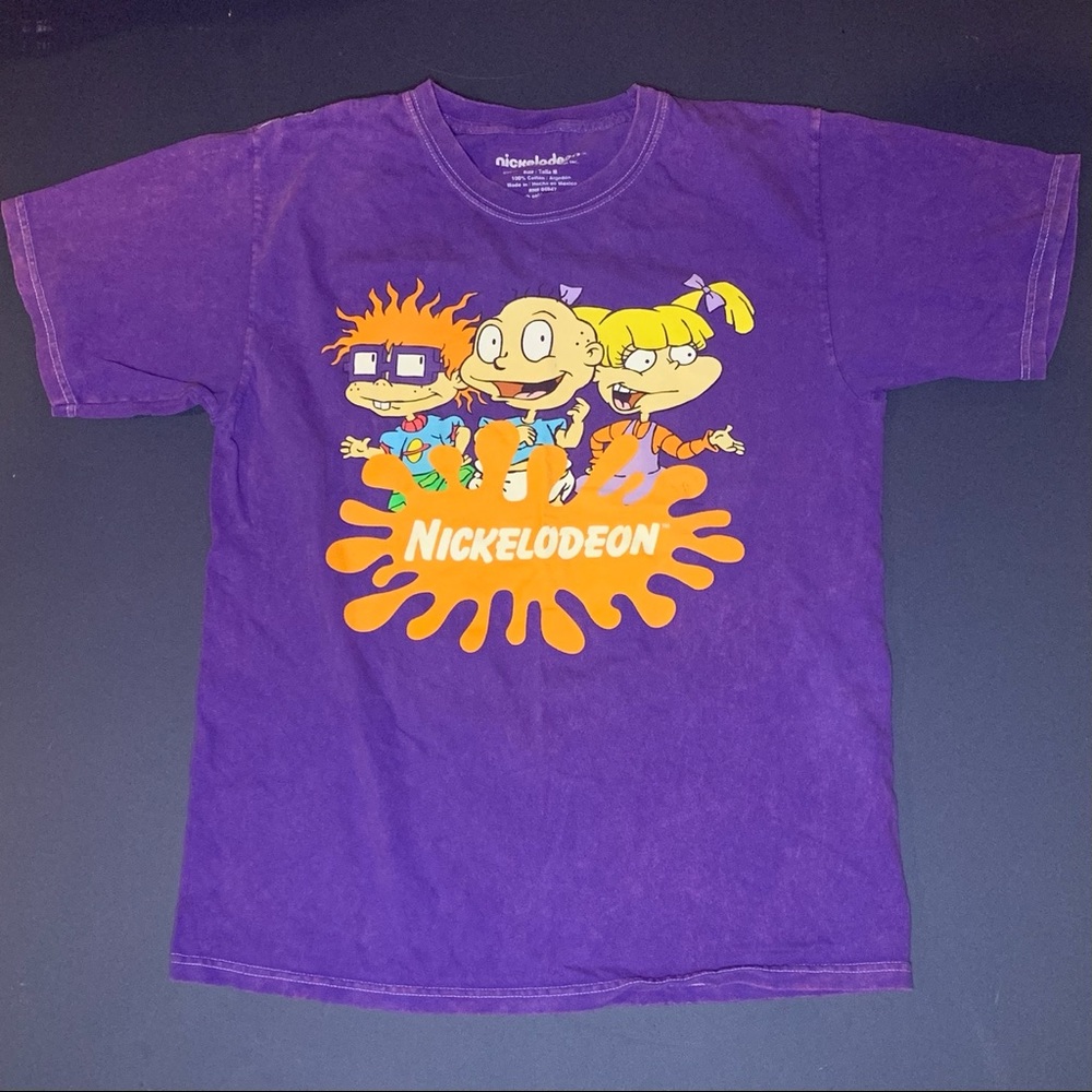 Purple Washed Nickelodeon Woman’s Rugrats Tee